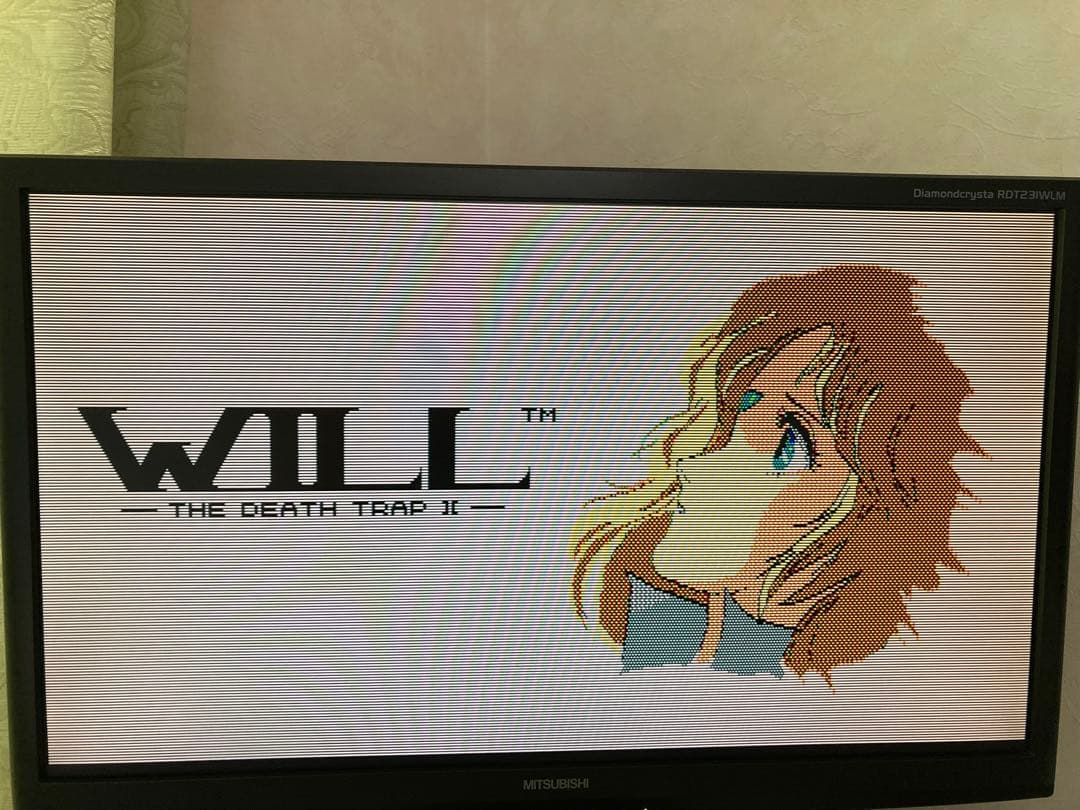 動作確認済　PC-8801mkIISRデス・トラップ1とIIセット