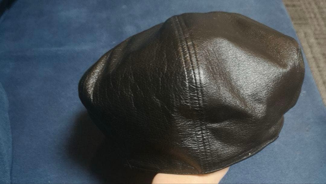 サノバチーズ　レザー キャスケット