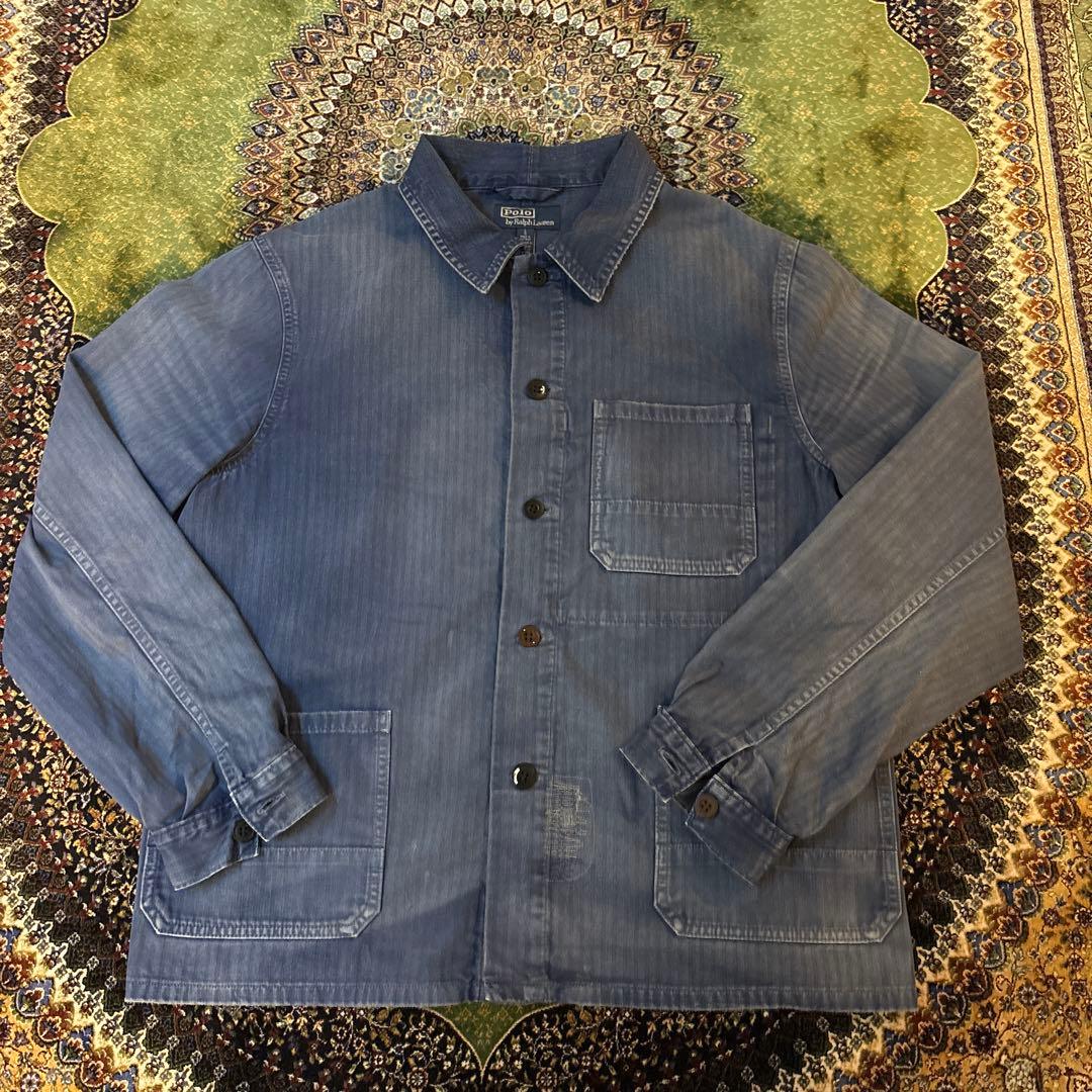 Polo by Ralph Lauren カバーオール Lサイズ ダークブルー