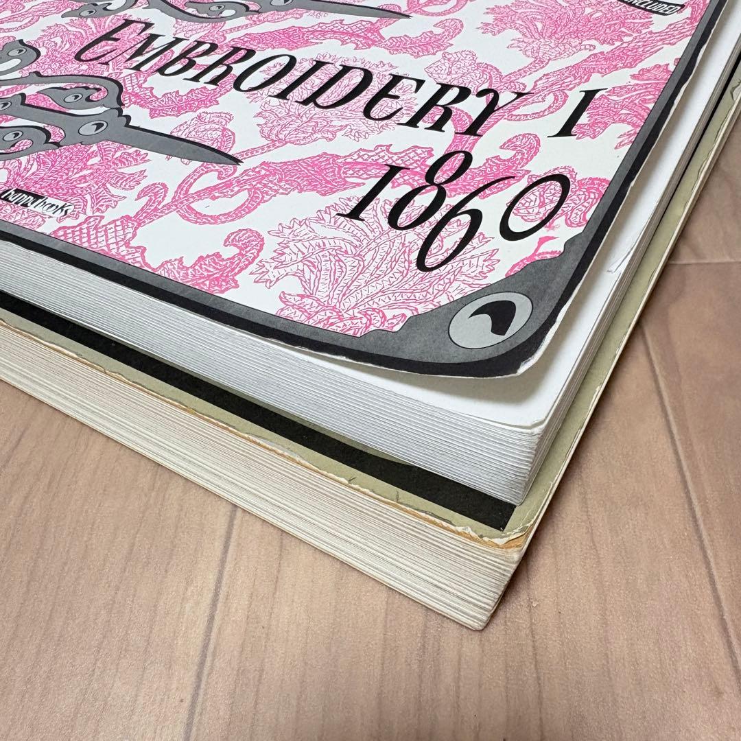 【洋書】レース図案 EMBROIDERY II 1870 &1860 2冊セット