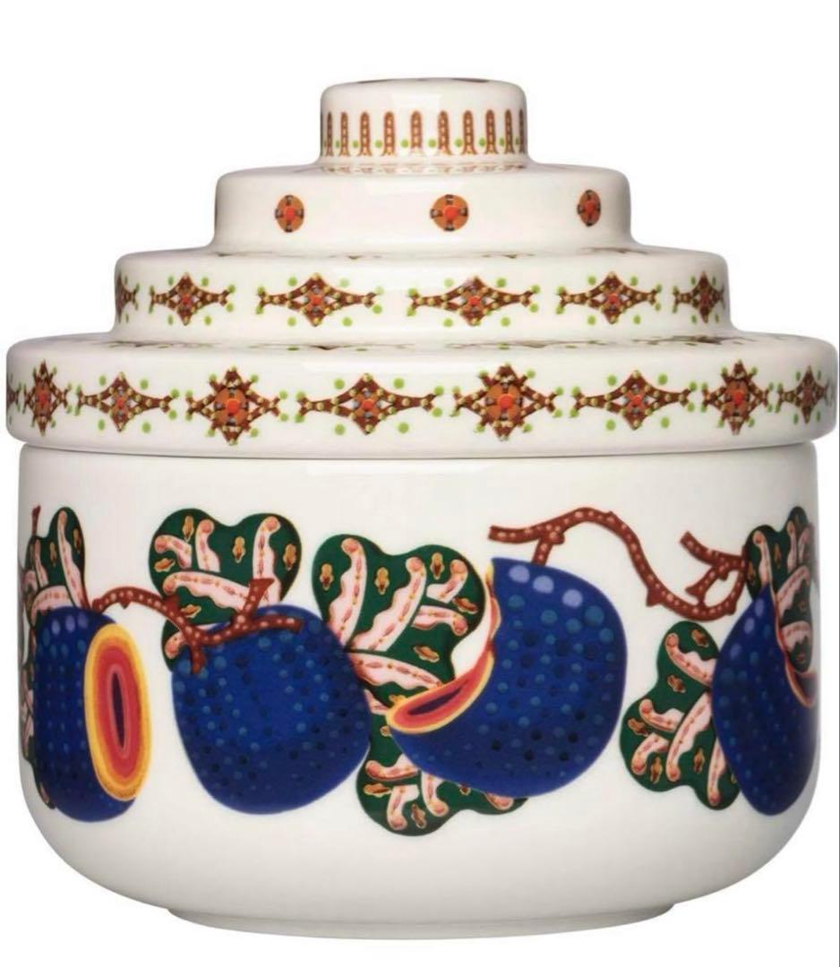 (イッタラ) タイカ サト 蓋付きジャー 新品　145×150mm