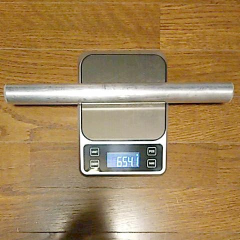 鍛練棒　宝棒　アルミ合金製　長さ34cm　654g　鍛練者向け　ダイエットに