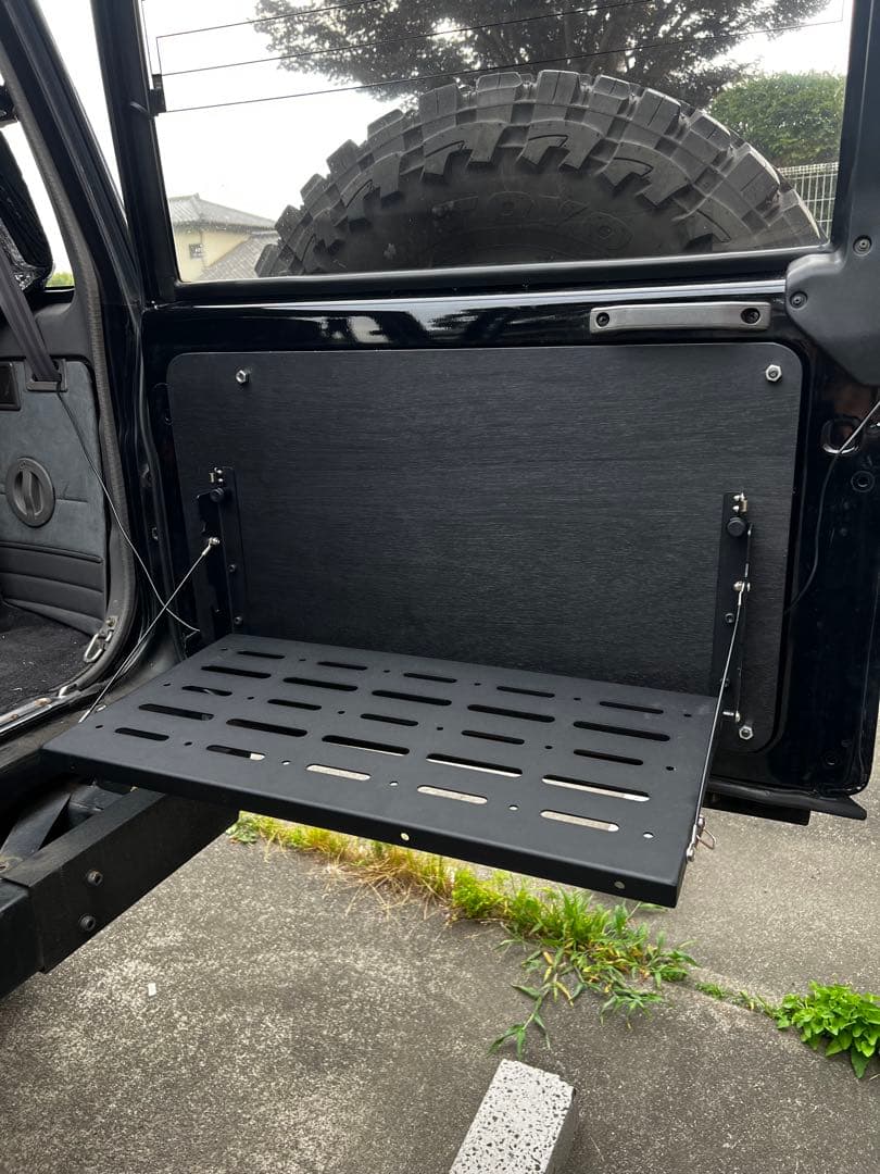 78プラド　ランクル70 バックドアテーブル　復刻７０　再販７０　新型７０