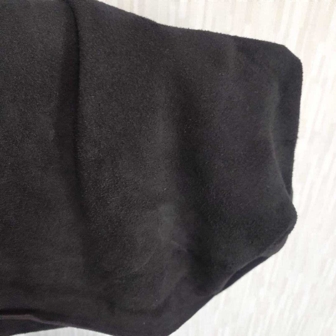 Dresswellドレスウェル　黒　ヘラジカバック　巾着型