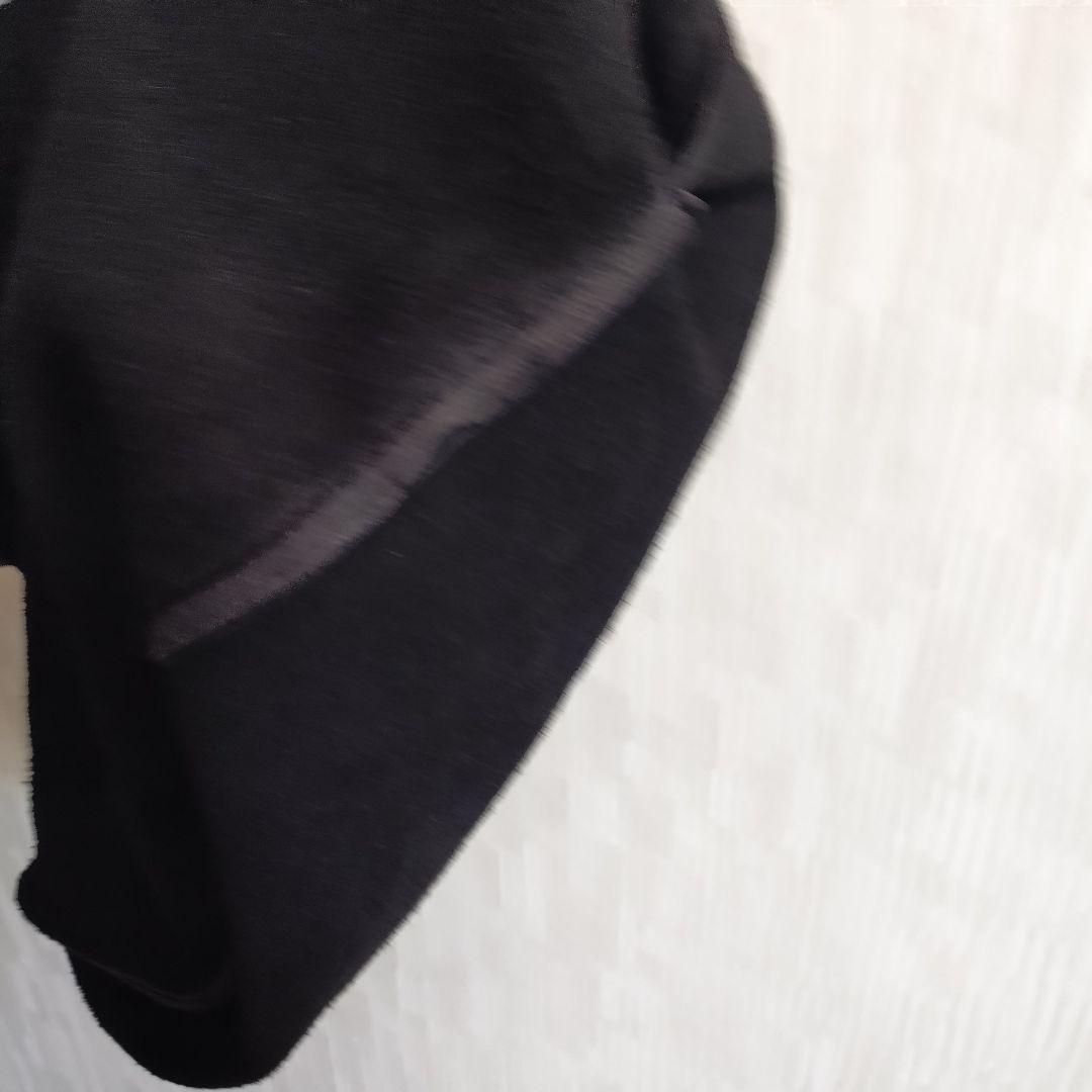 Dresswellドレスウェル　黒　ヘラジカバック　巾着型