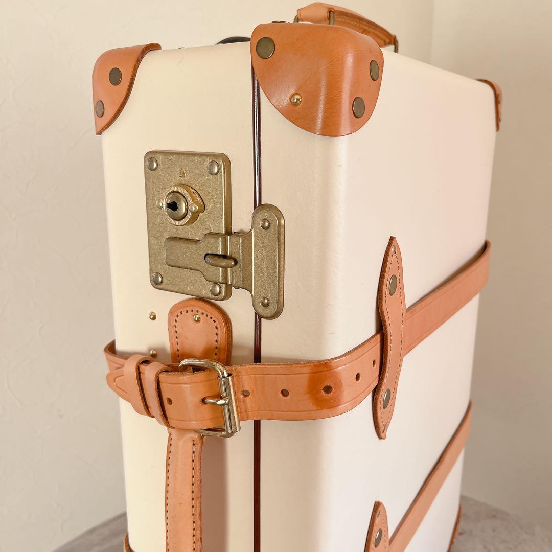 グローブトロッター ヴァルカンファイバー レザー キャリーケース ベージュ 20