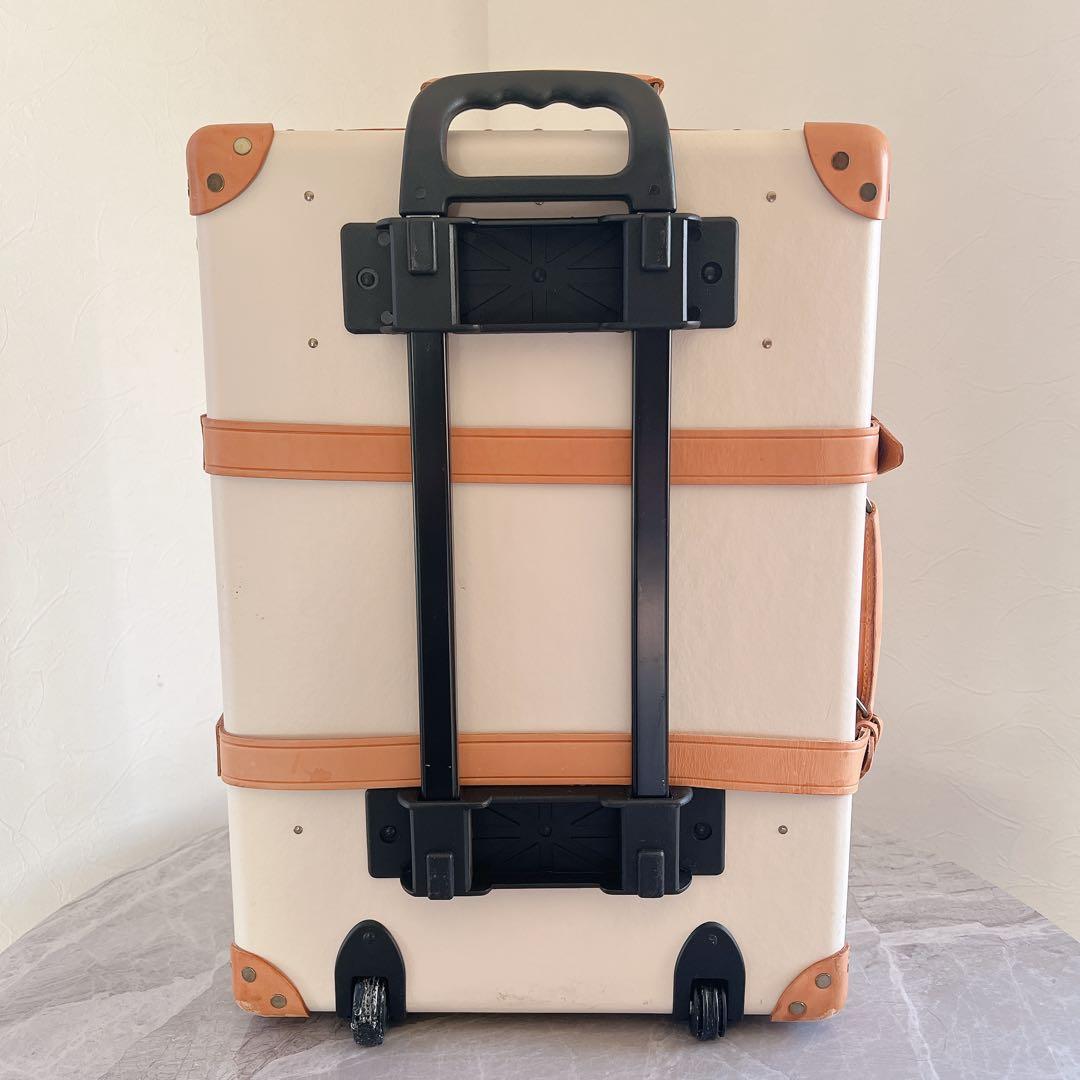 グローブトロッター ヴァルカンファイバー レザー キャリーケース ベージュ 20