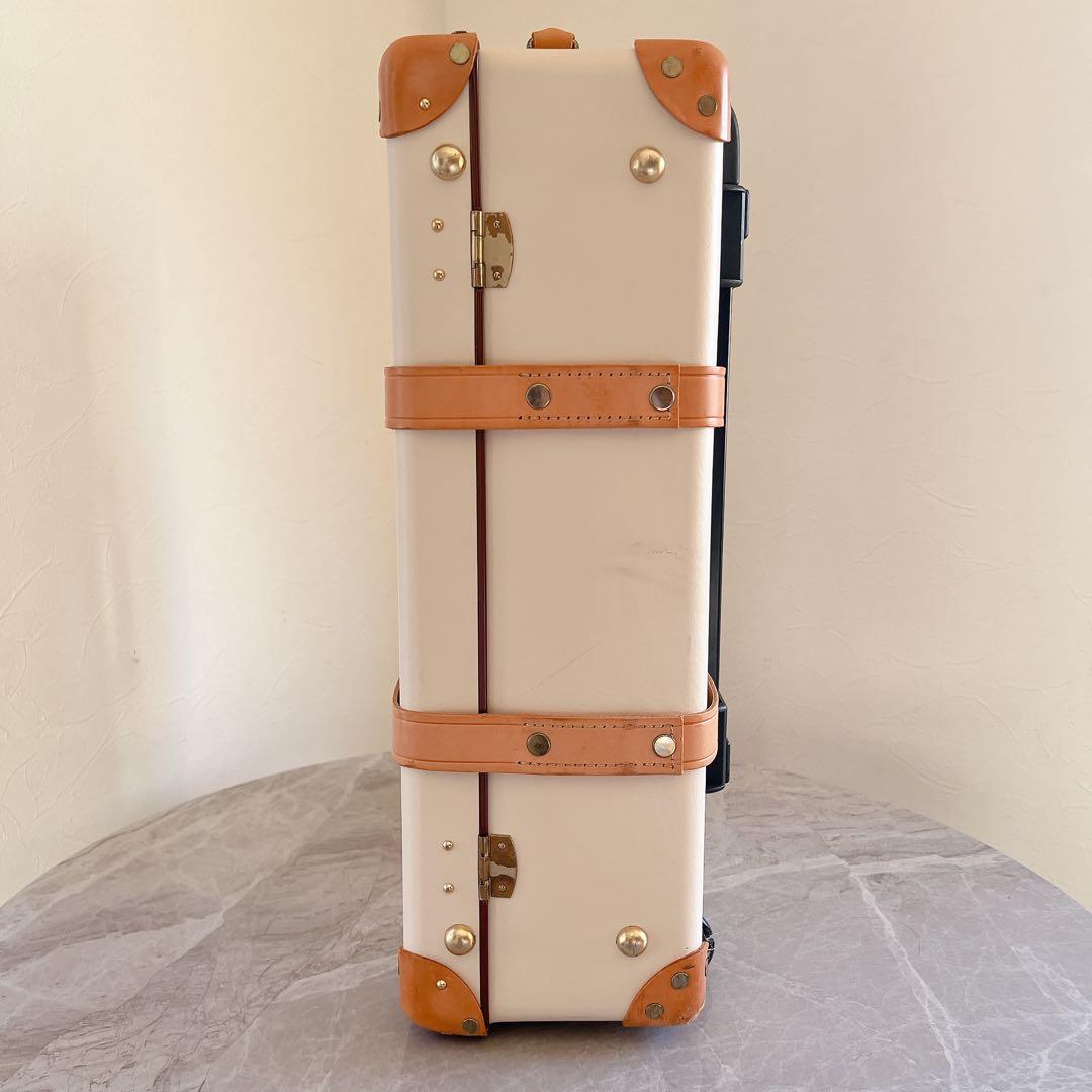 グローブトロッター ヴァルカンファイバー レザー キャリーケース ベージュ 20