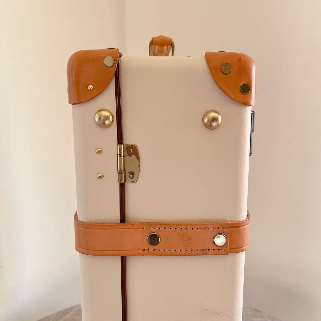 グローブトロッター ヴァルカンファイバー レザー キャリーケース ベージュ 20