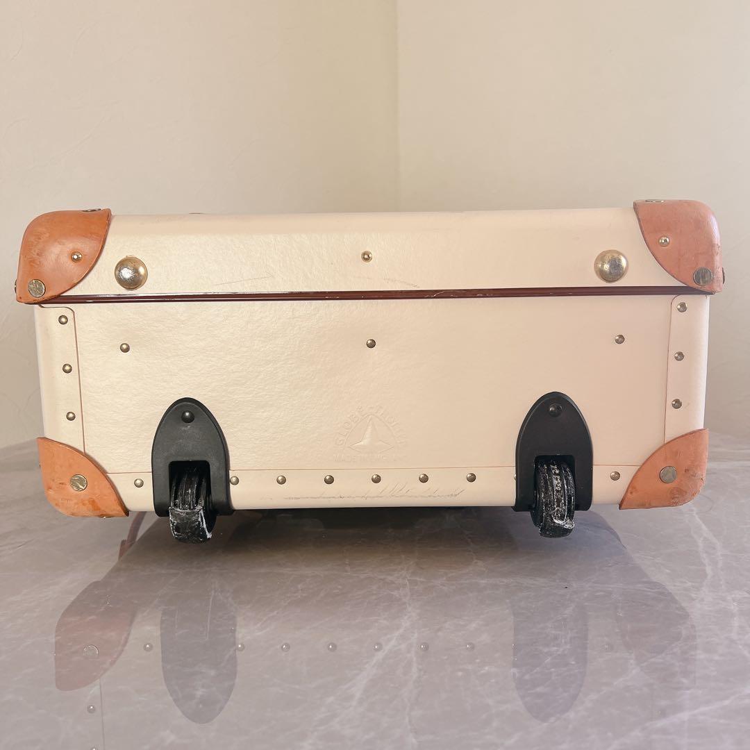 グローブトロッター ヴァルカンファイバー レザー キャリーケース ベージュ 20