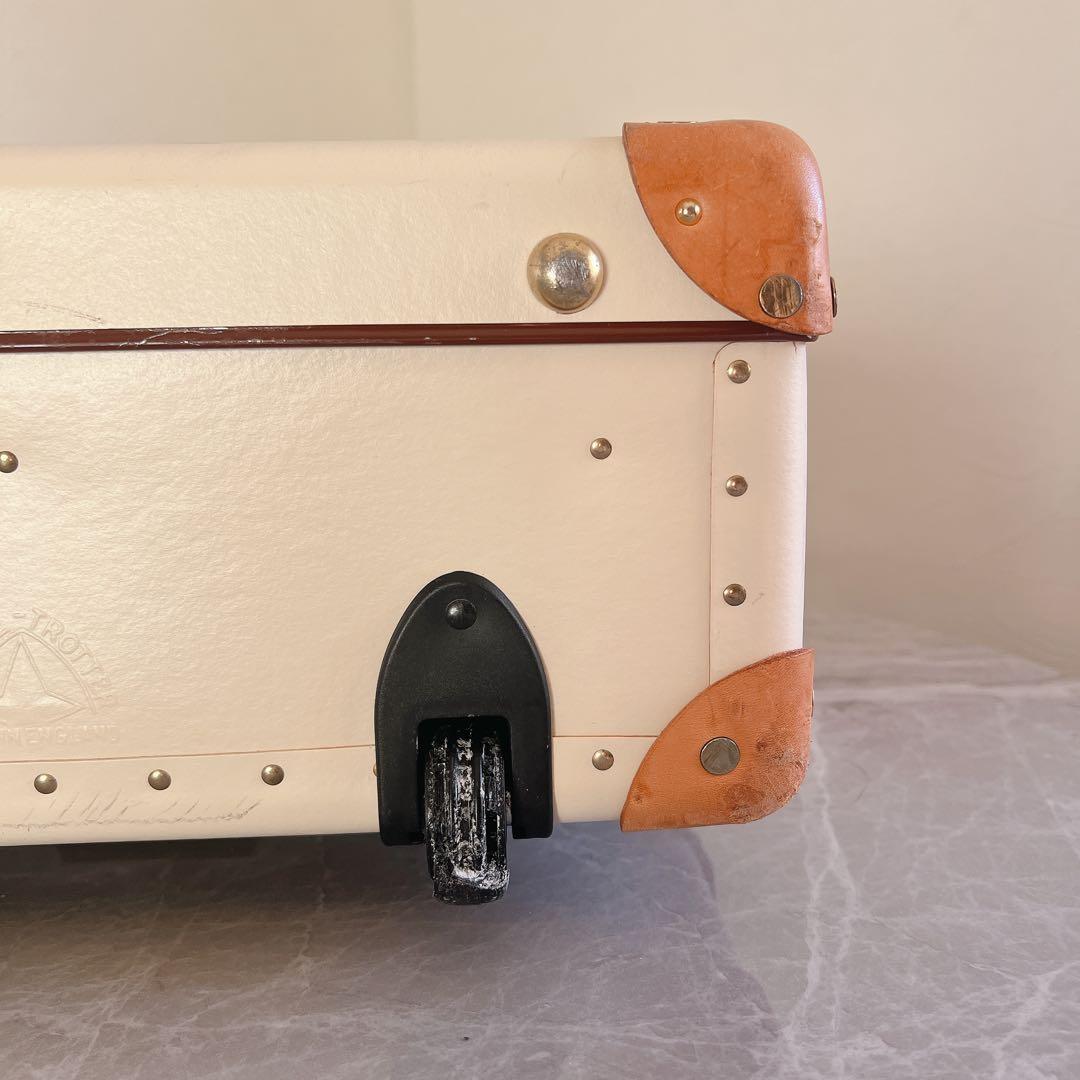 グローブトロッター ヴァルカンファイバー レザー キャリーケース ベージュ 20