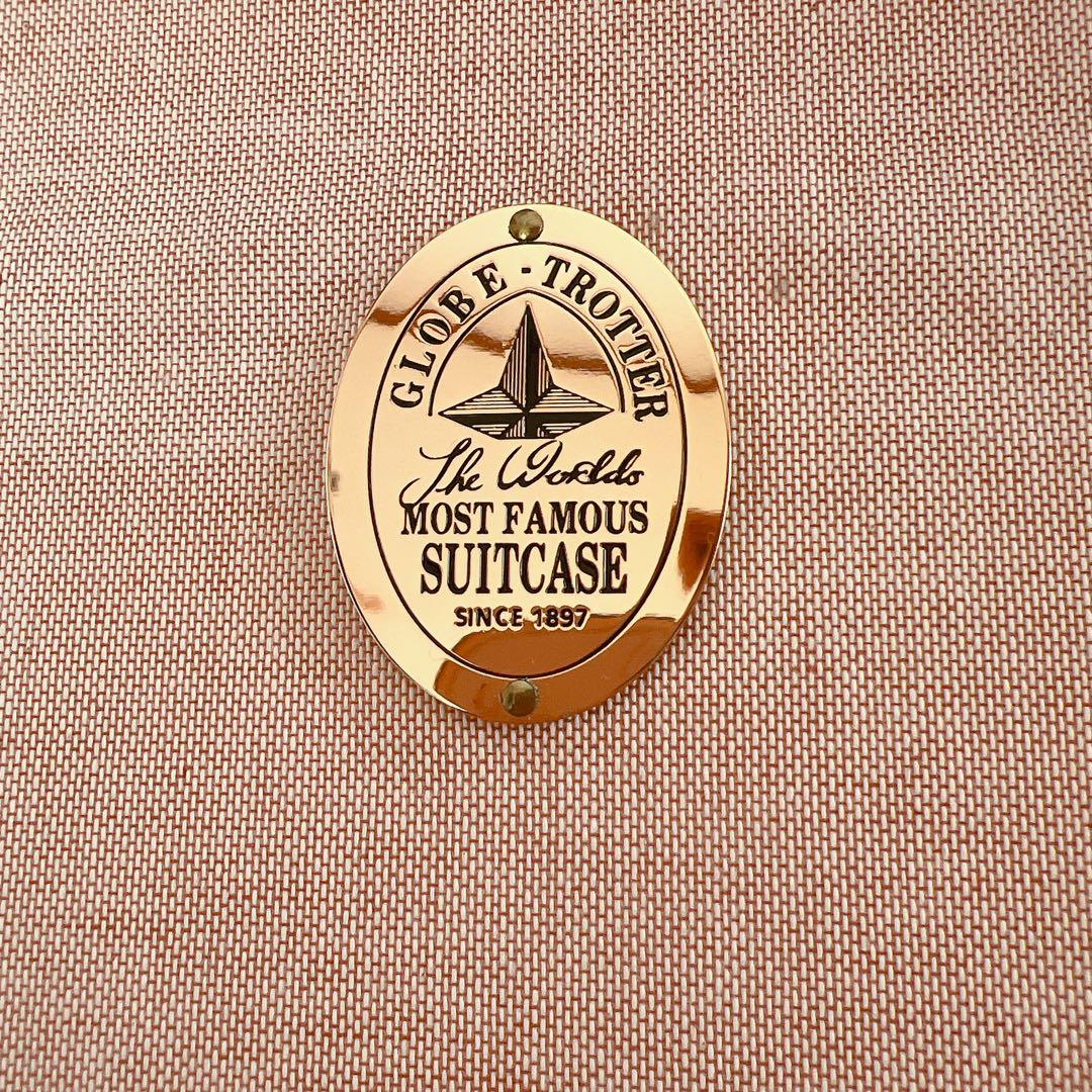 グローブトロッター ヴァルカンファイバー レザー キャリーケース ベージュ 20