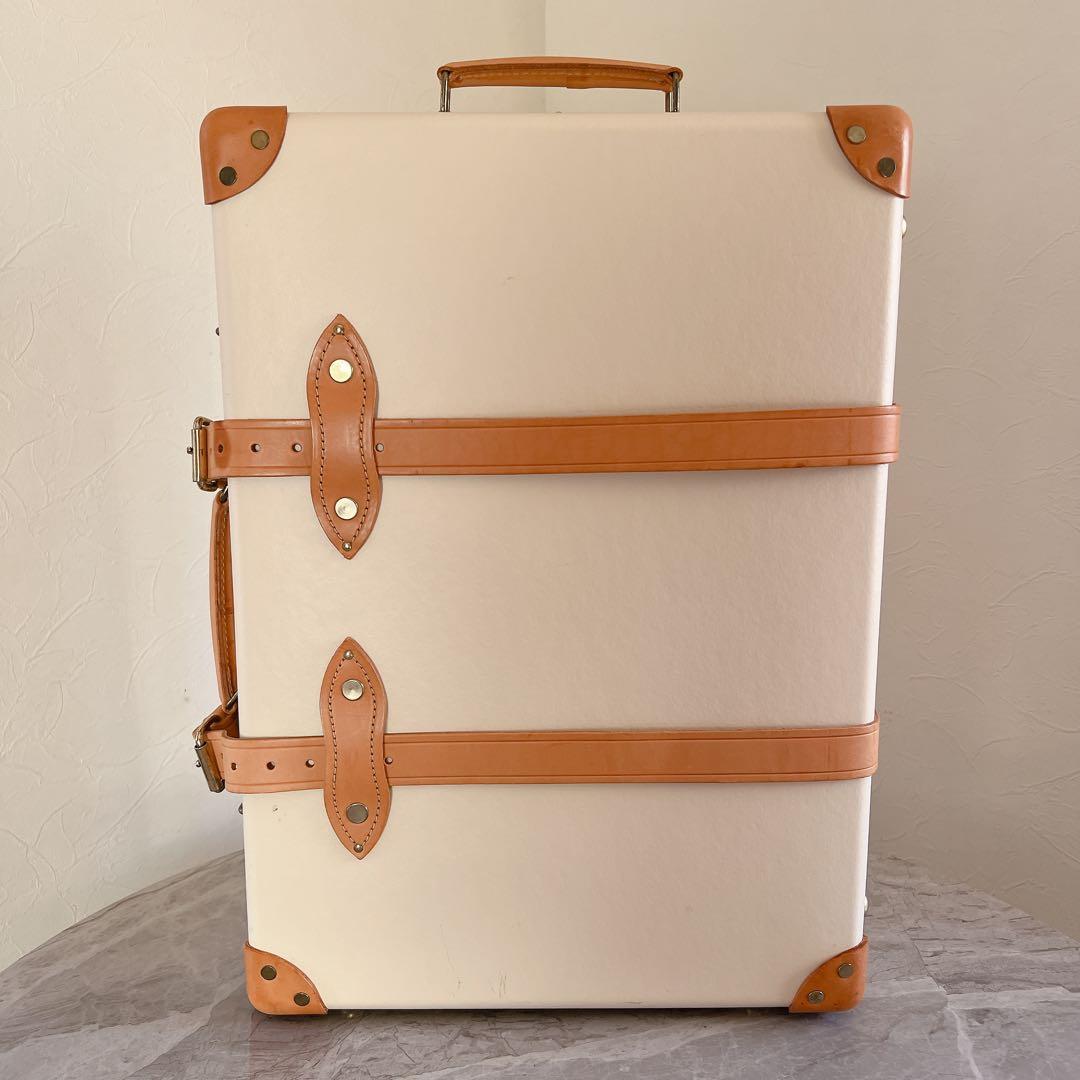 グローブトロッター ヴァルカンファイバー レザー キャリーケース ベージュ 20