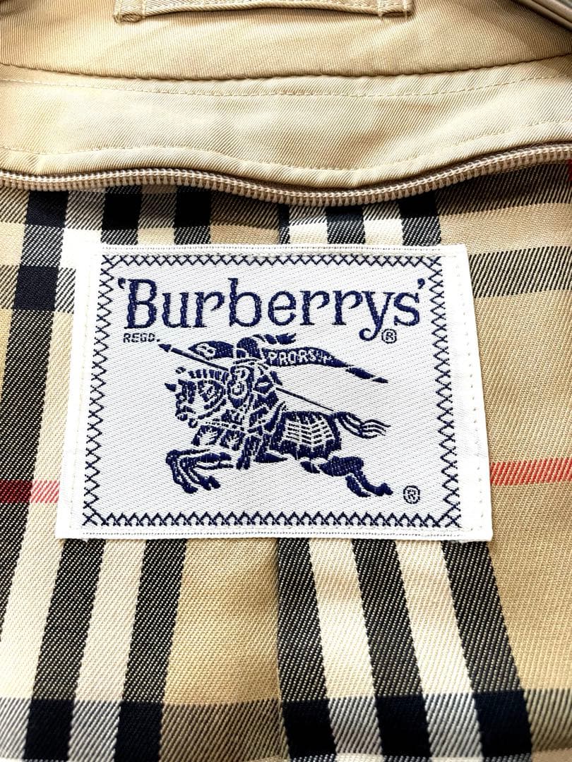 XL BURBERRYS バーバリーズ　ノバチェック　トレンチコート