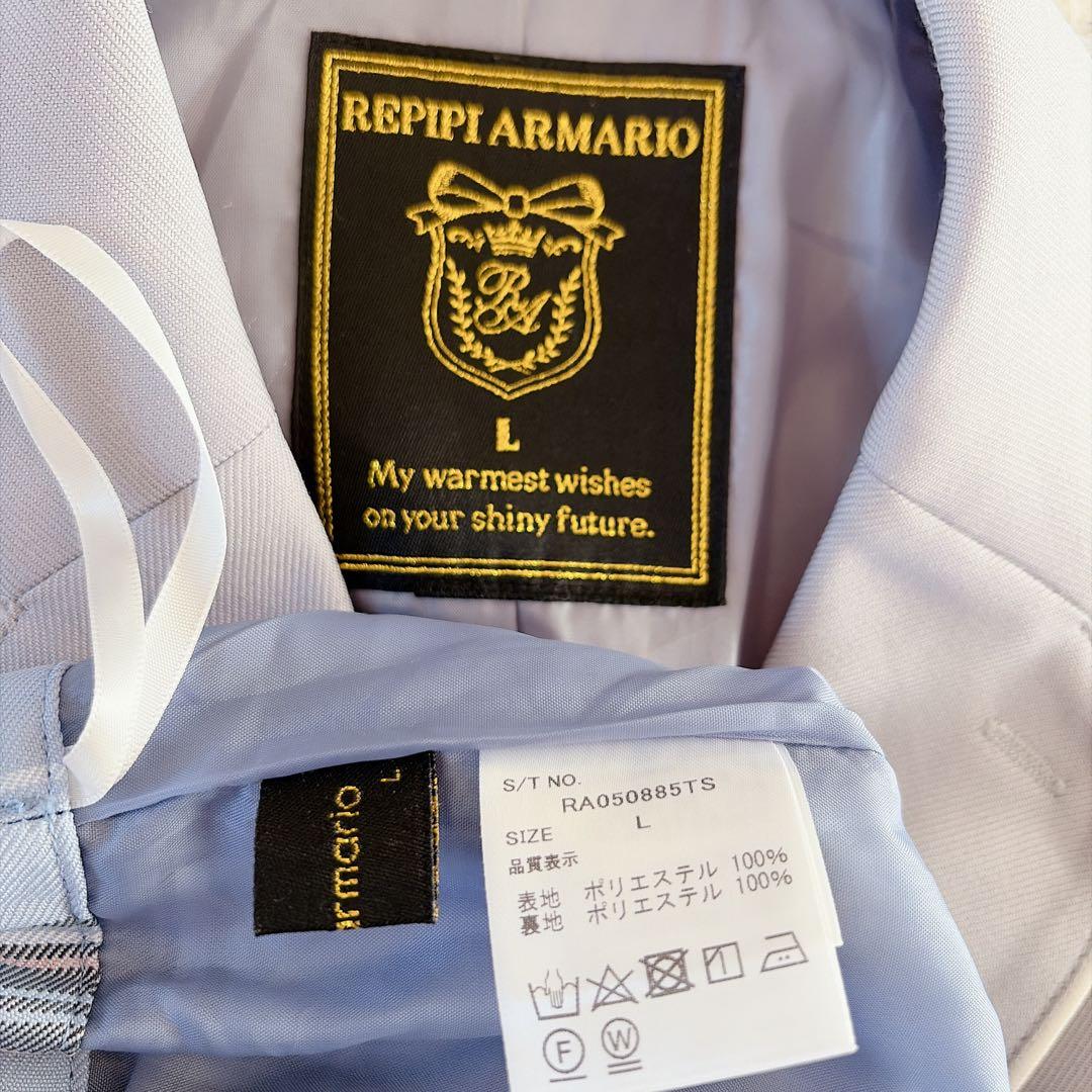 8【美品】レピピアルマリオ ガールズフォーマルスーツ　卒服　160㎝　5点セット