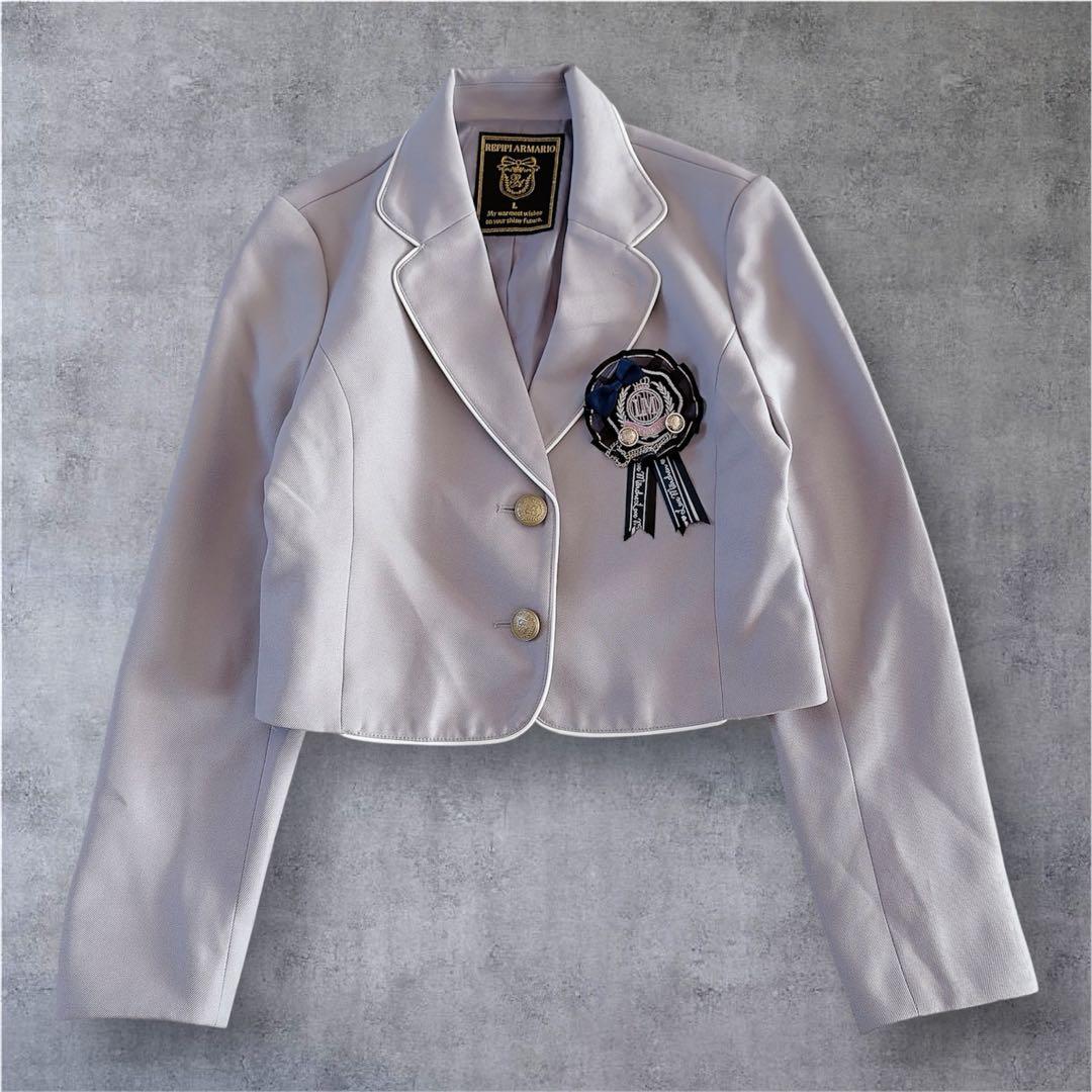 8【美品】レピピアルマリオ ガールズフォーマルスーツ　卒服　160㎝　5点セット