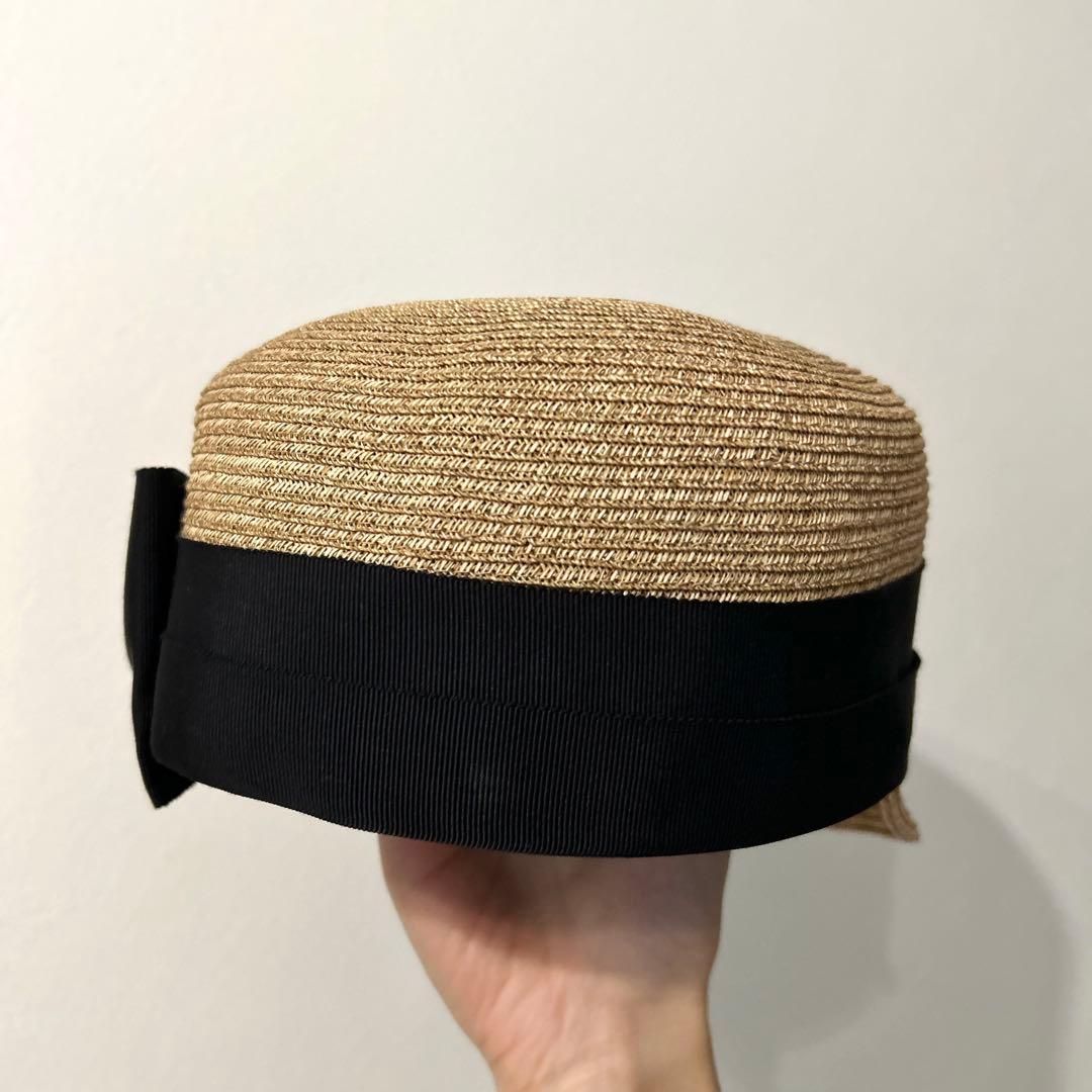 CA4LA リボン付キャスケット　美品