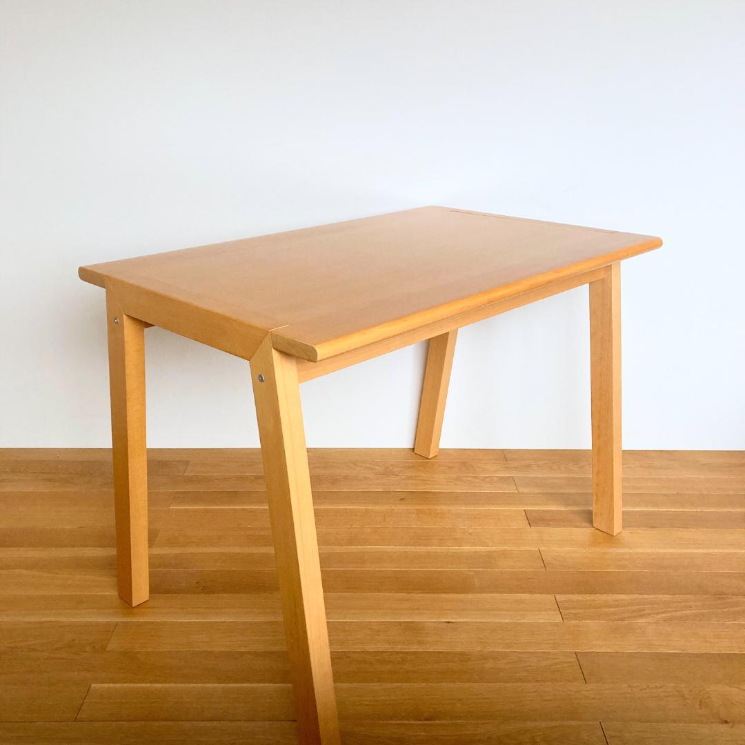 廃盤品　無印良品　ブナ材　デスク　学習机　2010年製　幅100x奥行き65cm