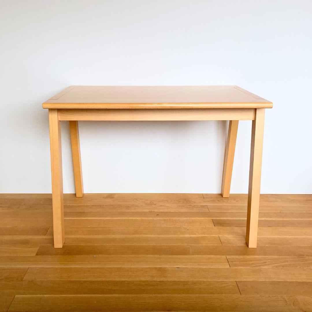 廃盤品　無印良品　ブナ材　デスク　学習机　2010年製　幅100x奥行き65cm