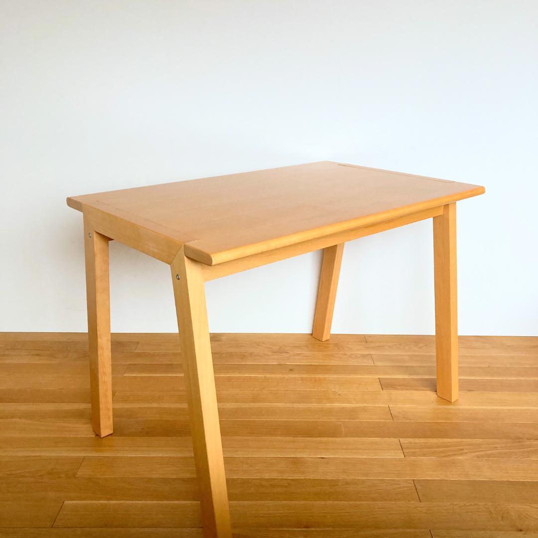 廃盤品　無印良品　ブナ材　デスク　学習机　2010年製　幅100x奥行き65cm