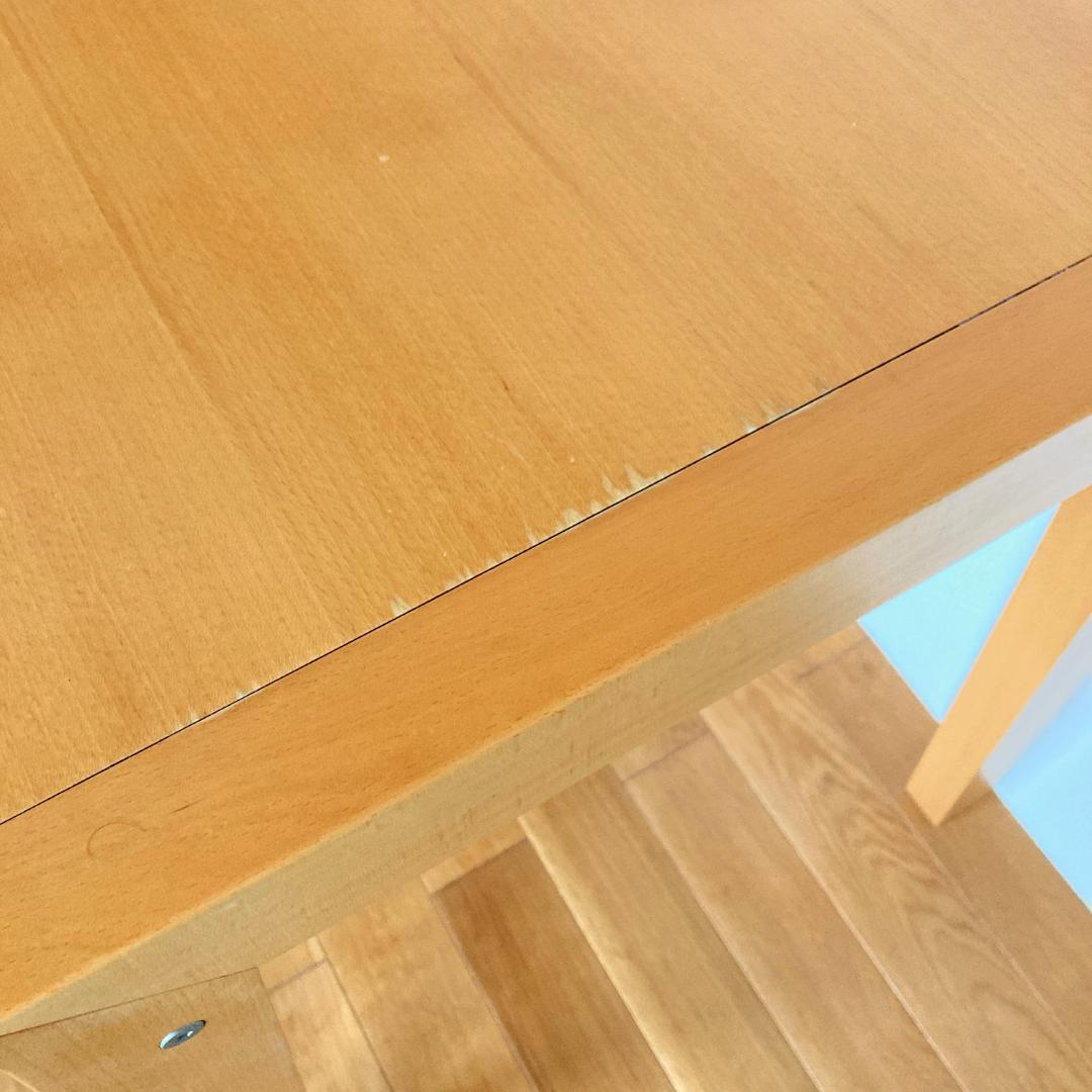 廃盤品　無印良品　ブナ材　デスク　学習机　2010年製　幅100x奥行き65cm