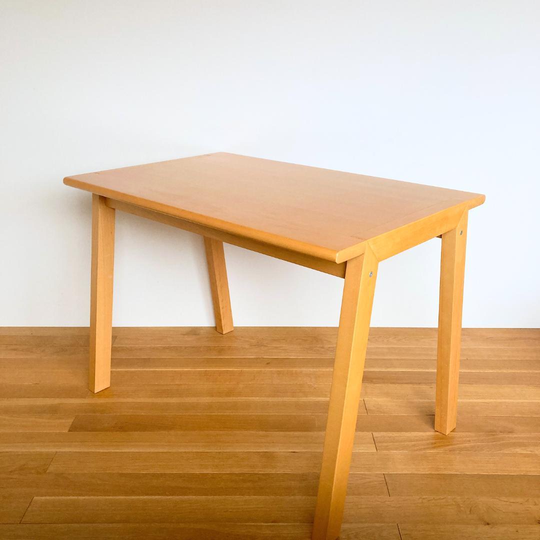 廃盤品　無印良品　ブナ材　デスク　学習机　2010年製　幅100x奥行き65cm