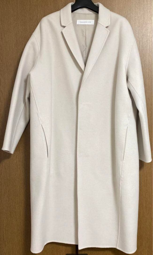 処分価格【美品】希少カラー　ギャルリーヴィー　ライトメルトン　コート　36