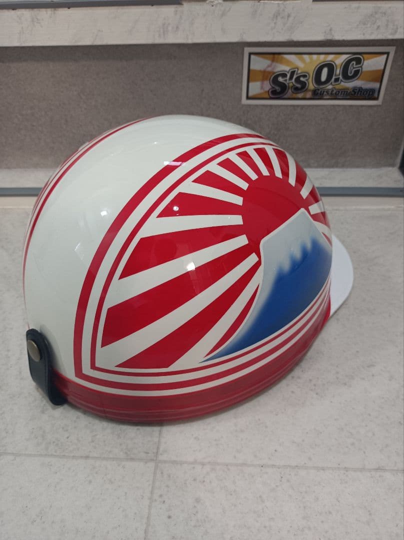 カスタムコルク半　白赤富士日章