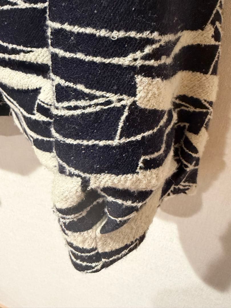 ミナペルホネン stream ショートコート ウール＆シルク素材