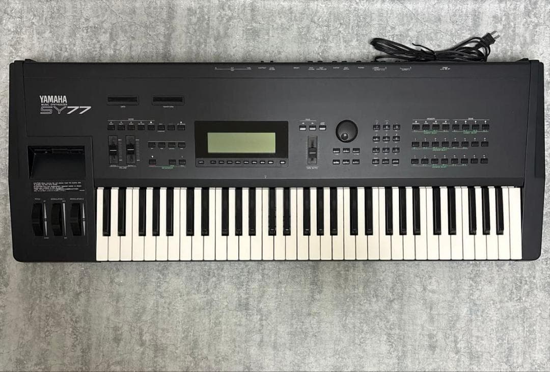 【希少・極美品】YAMAHA SY77 シンセサイザー