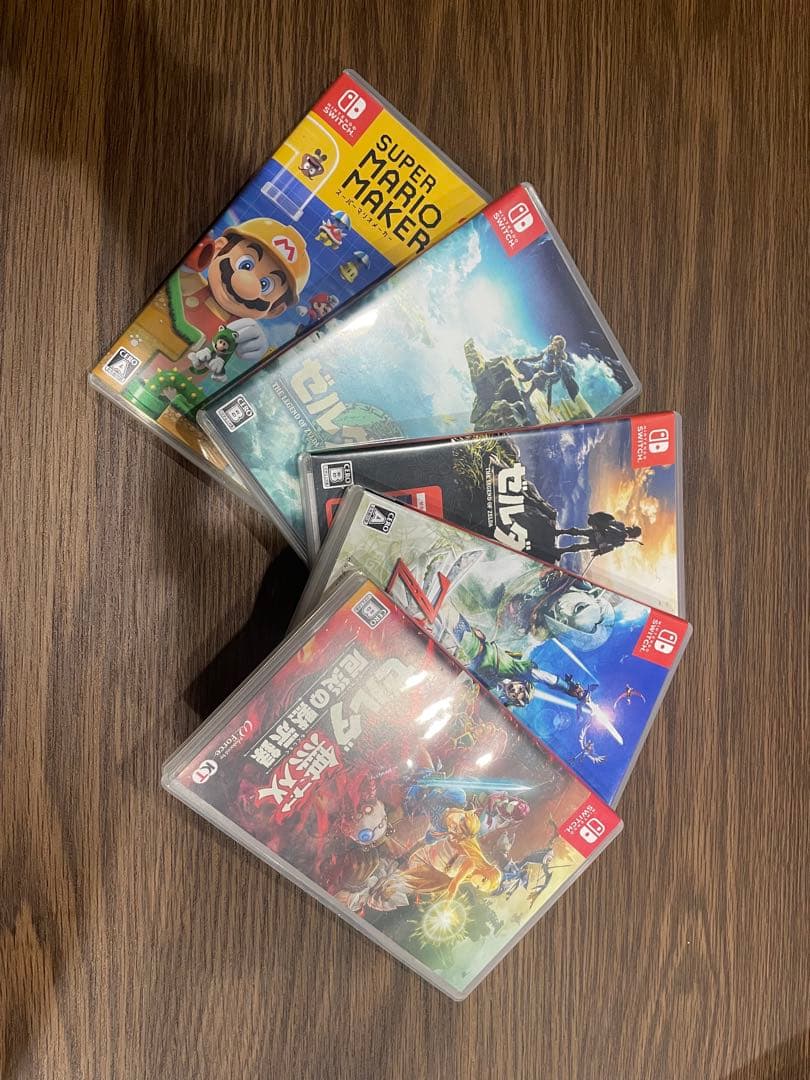 Nintendo Switch 本体 ゲームソフト付(単体売り可能)