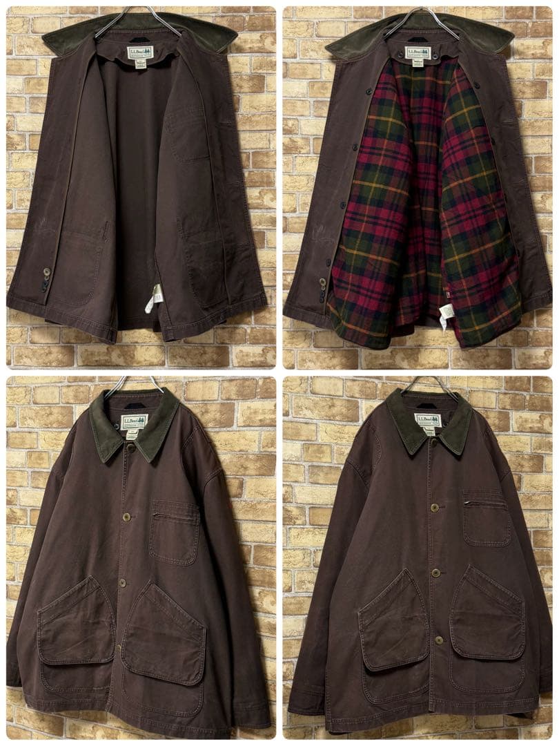 エルエルビーン　ライナー付き　ハンティングジャケット　ビッグシルエット　XXL