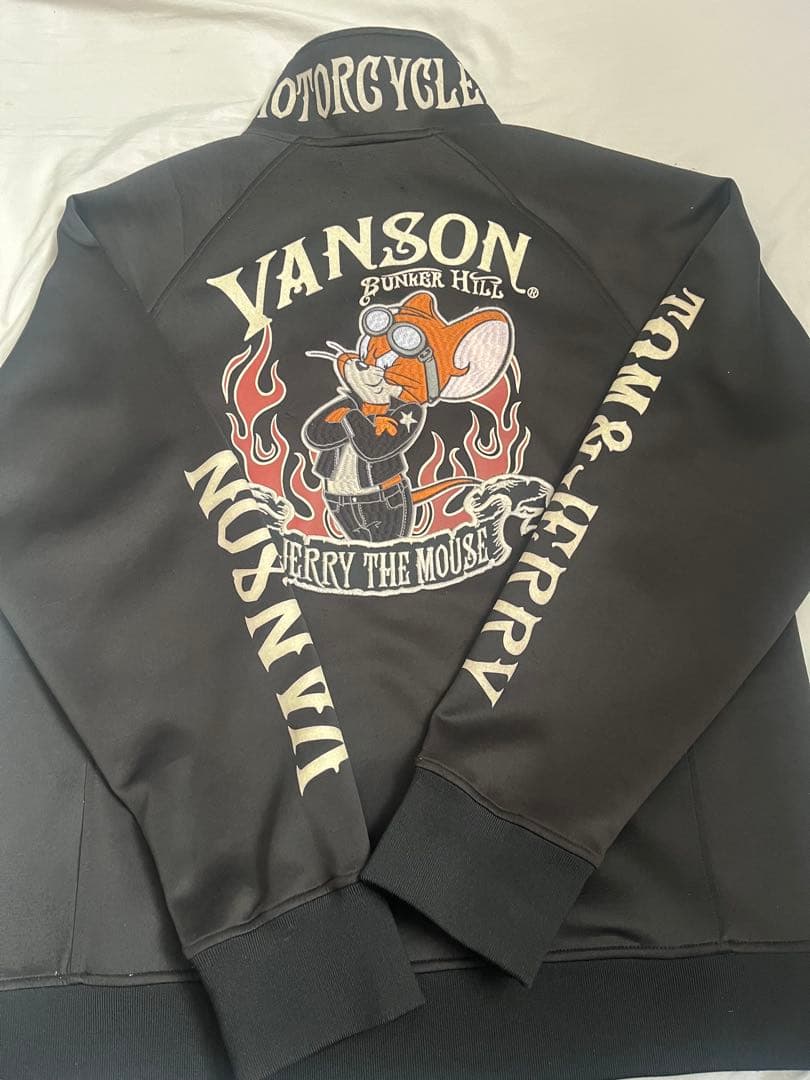 【tatsuya】Vanson トムとジェリー ジャージ ブラック他2点