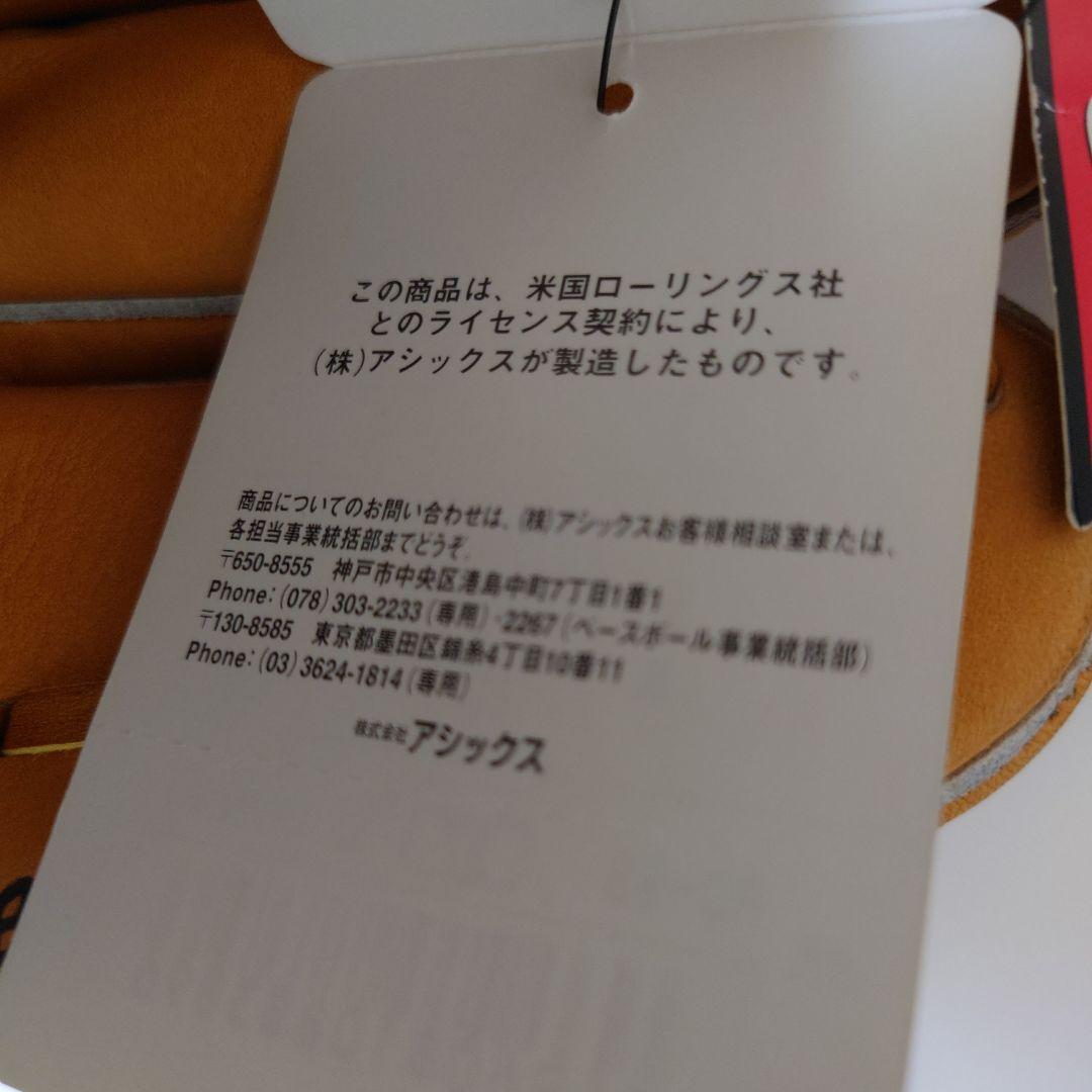 Rawlingsデライノ．デシール モデル軟式用グローブ