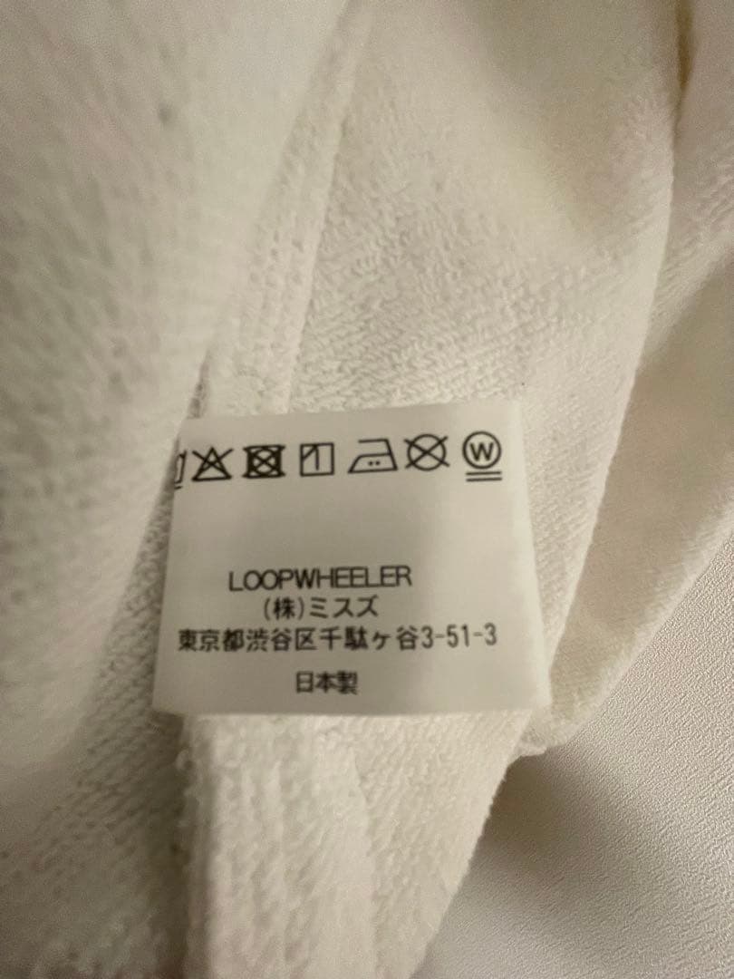 ひろし　ループウィラー　LWRTジャケット　S ネイビーxホワイト