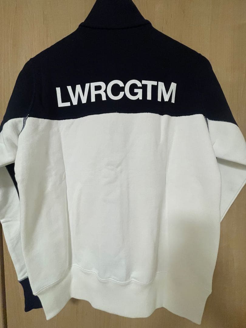 ひろし　ループウィラー　LWRTジャケット　S ネイビーxホワイト