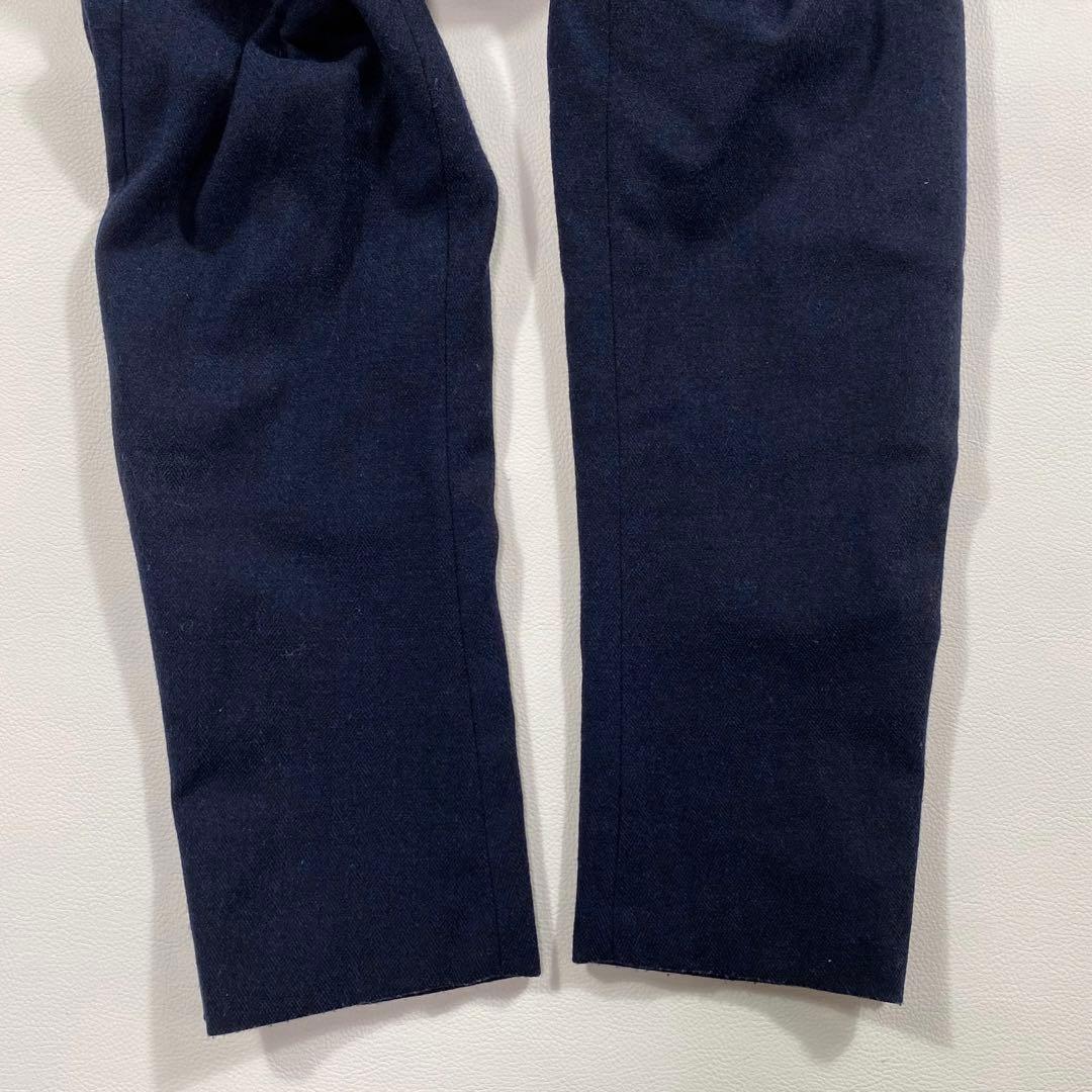 ビューティアンドユース✨サキソニー　セットアップスーツ　ネイビー　ヘリンボーンM