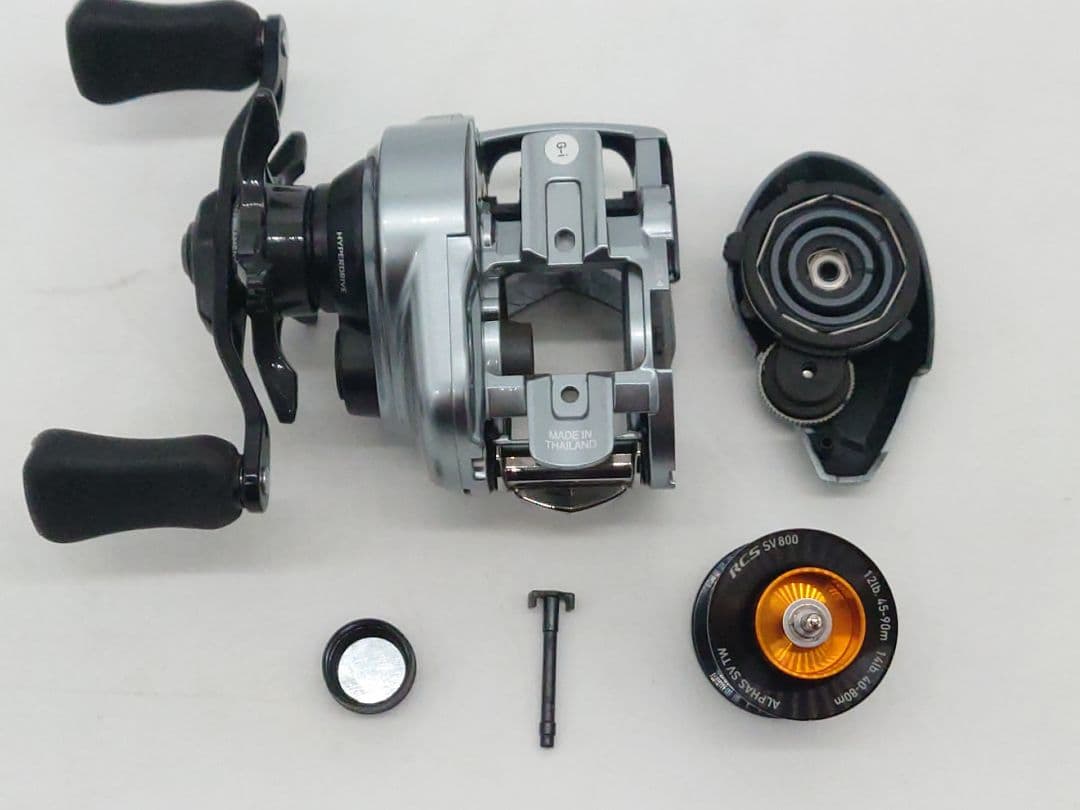 ダイワ 21 アルファス SV TW 800SH 右ハンドル ギア比7.1