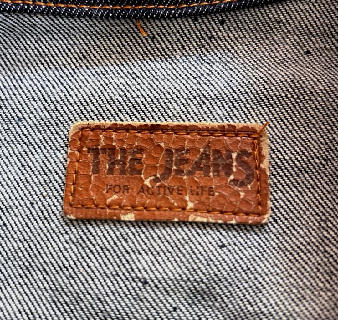 児島デニム ジャケット　長袖 赤耳