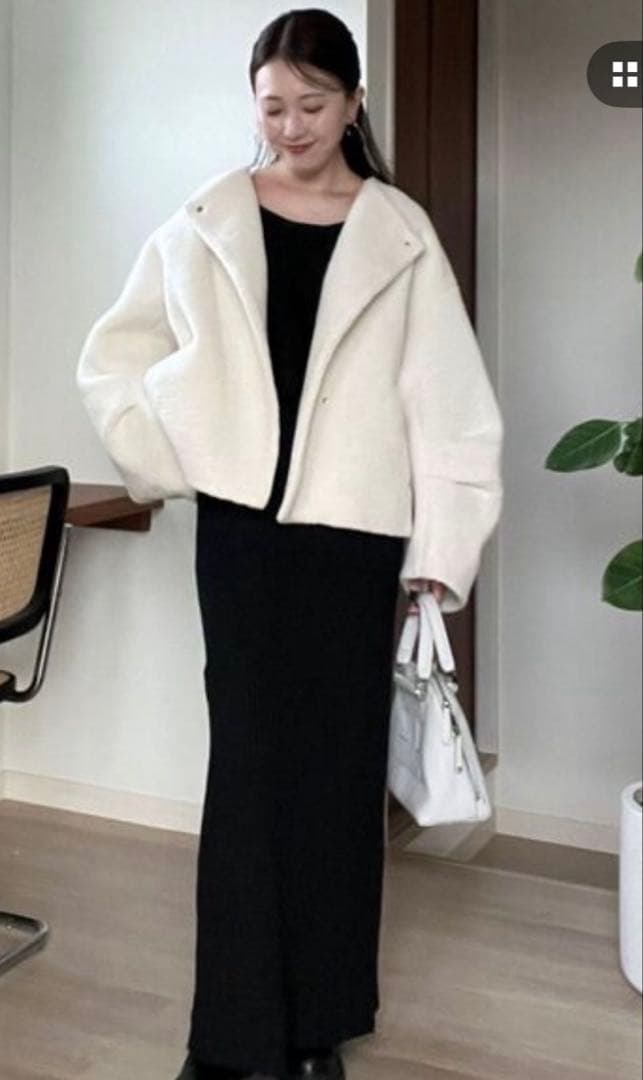 ボアブルゾン　Lagunamoon