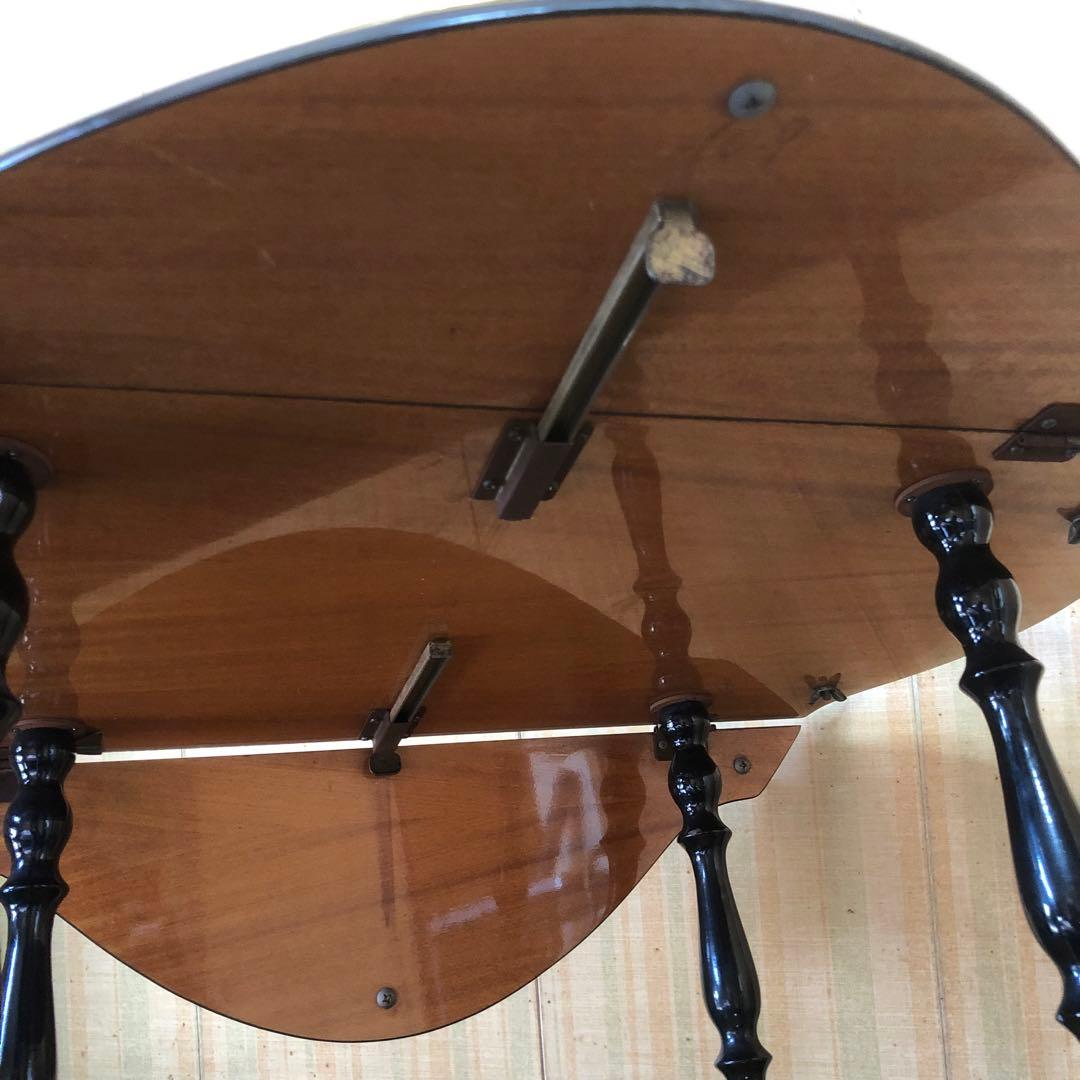 イタリア製　バタフライキッチンワゴン　アンティーク　ワゴン　ビンテージ　象嵌細工