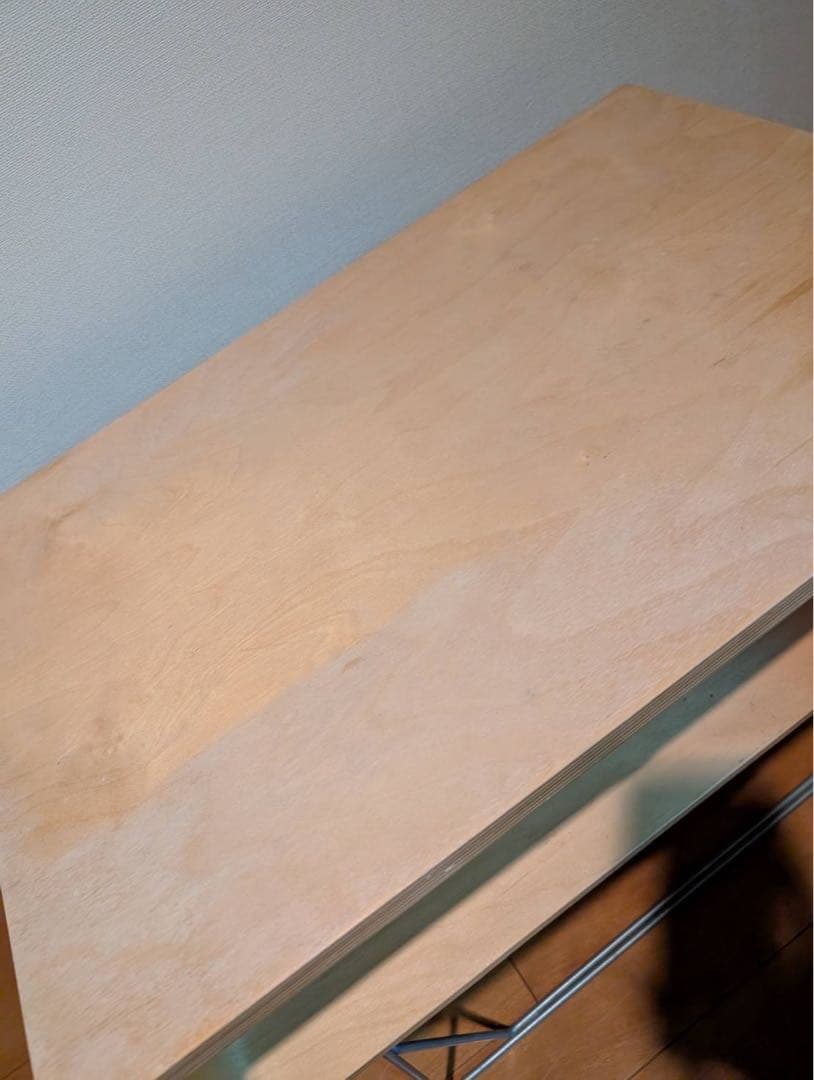 【送料込】Offi スクープテーブル バーチ材 ロー サイド デスク 木製家具