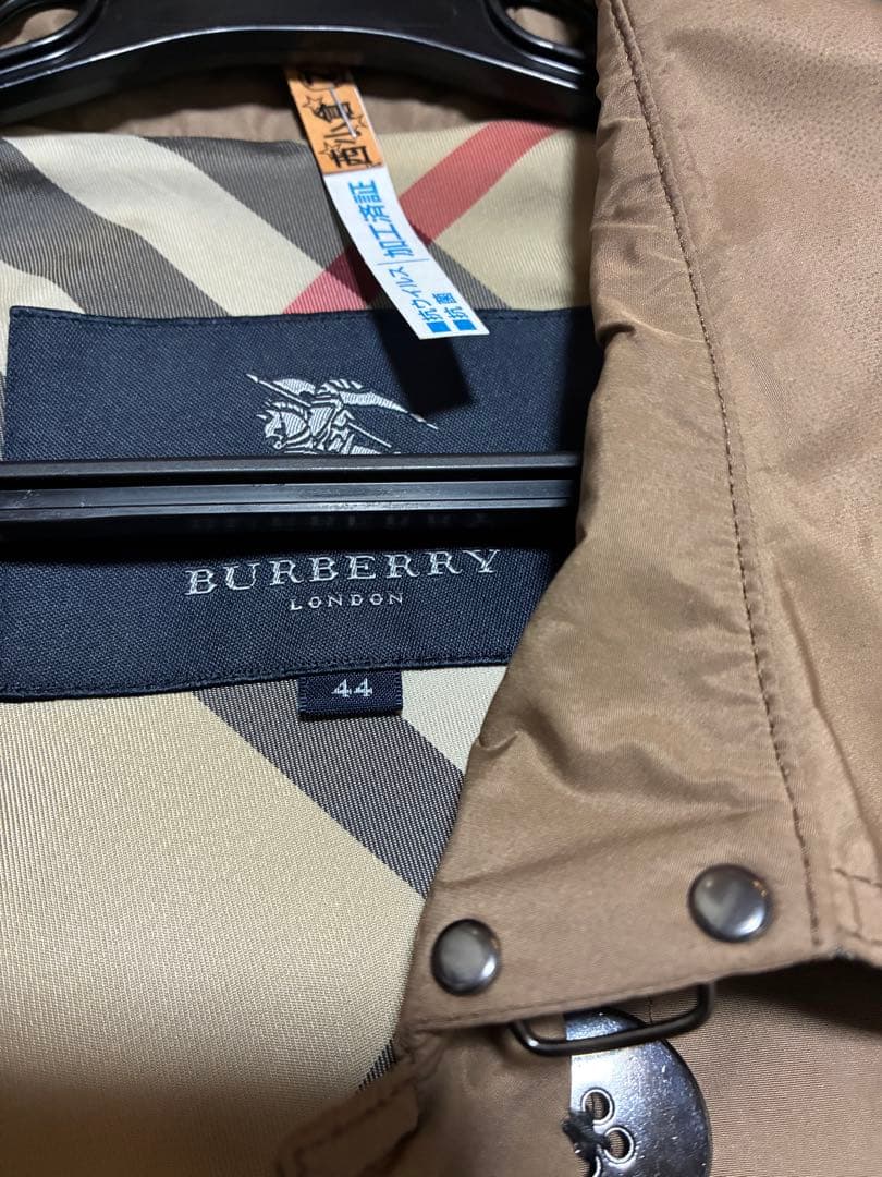 美品◽️BURBERRY ナイロントレンチコート サイズ44 ベージュ