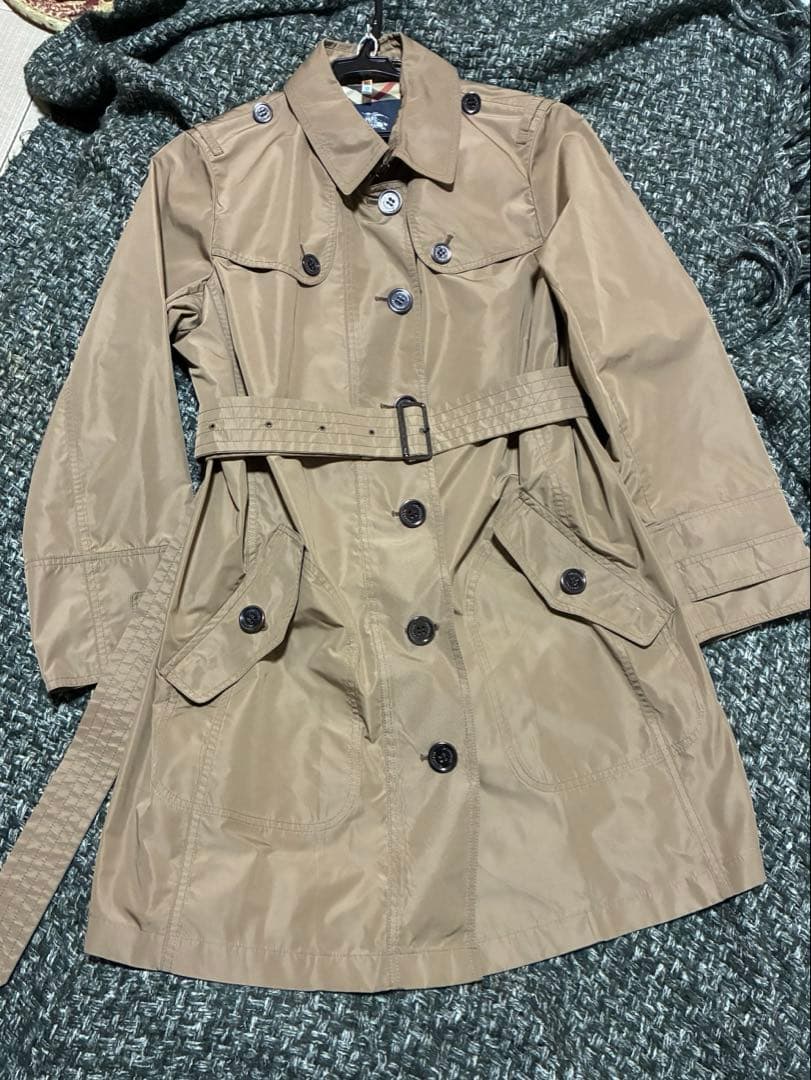 美品◽️BURBERRY ナイロントレンチコート サイズ44 ベージュ