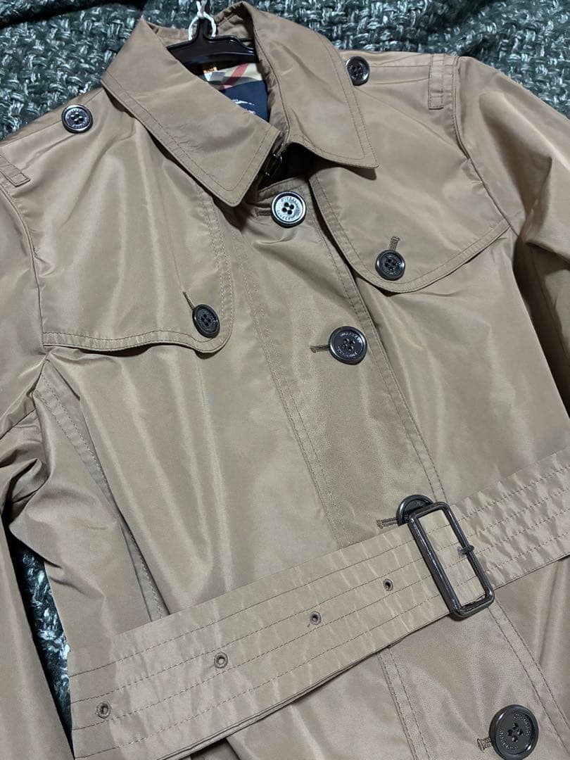 美品◽️BURBERRY ナイロントレンチコート サイズ44 ベージュ