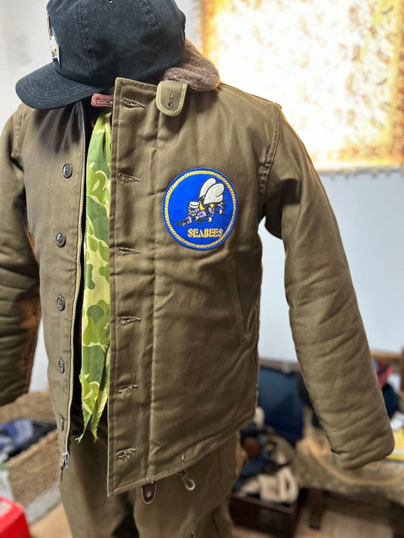 ア*ン様 タグ付　極美品FREEWHEELERS デッキジャケット　フルカスタム