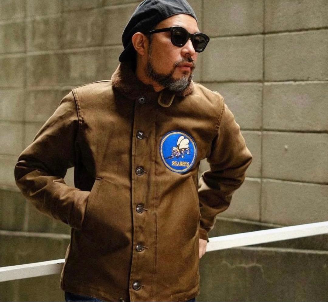 ア*ン様 タグ付　極美品FREEWHEELERS デッキジャケット　フルカスタム