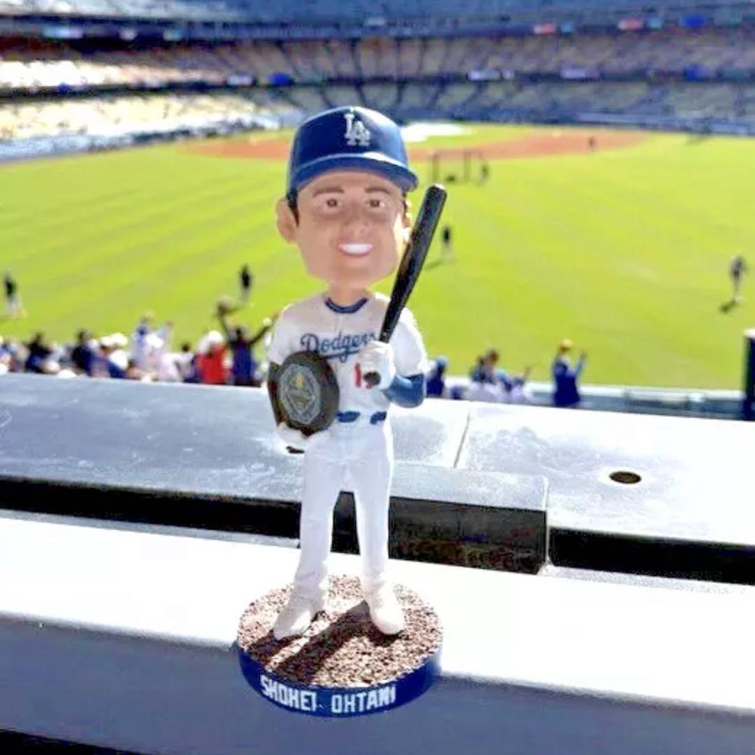 ドジャース 大谷翔平 MVPボブルヘッド 4月2日 球場配布