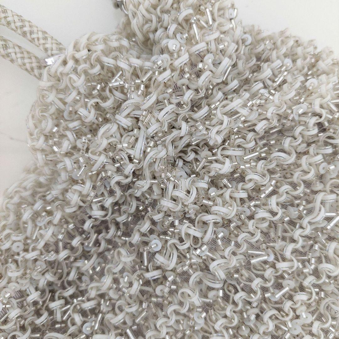 アンテプリマ ワイヤーグリッター 限定 オーロラホワイト バッグ ななめがけ