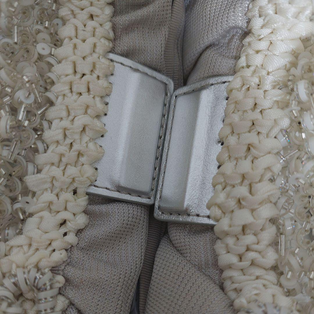 アンテプリマ ワイヤーグリッター 限定 オーロラホワイト バッグ ななめがけ